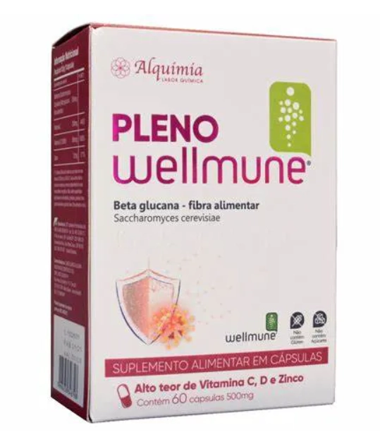 Pleno Wellmune, 60 Cápsulas, Alquimia