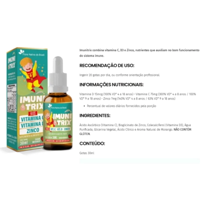 Kit Essencial Imunidade + Minerais - Flora Nativa do Brasil 