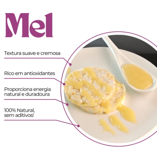 Honey + Fruits, Mel com Maracujá, 250g, ‎Apis Nativa