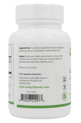 Lion's Mane, Juba de Leão, 500mg, 60 Cápsulas, Lucky Vitamin