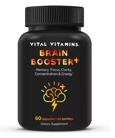 Brain Booster Plus, Neuro Blend, 60 Cápsulas, Vital Vitamins