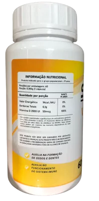 Suplemento Sempree,  Vitamina D 2000IU, 60 capsulas, Alquimia