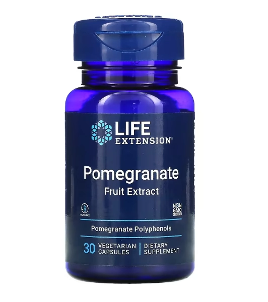 Pomegranate, Extrato de Romã, 30 Cápsulas, Life Extension