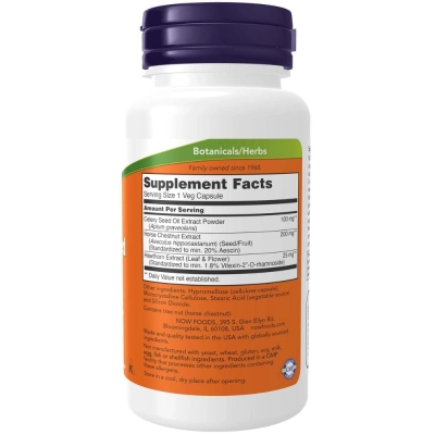 Celery Seed Extract, 60 Cápsulas Veganas, Now 