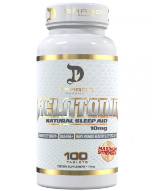 Melatonina 10mg, 100 Comprimidos, Dragon Pharma