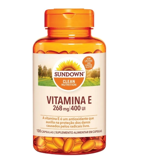 Vitamina E  268mg / 400IU, 100 cápsulas, Sundown
