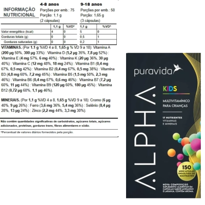 Kit Crescimento Completo Kids – Multivitamínico + Ômega 3