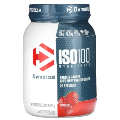  ISO100 Proteína Isolada do Soro do Leite 100%, Sabores, Dymatize