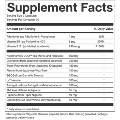 NEON Complexo Antienvelhecimento Lipossomal, 60 Cápsulas, Gen Pharma