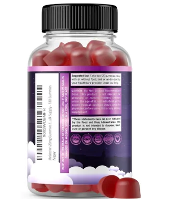 Melatonina 20mg, 180 Gomas, Dorado