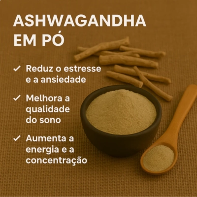 Ashwagandha, Withania Somnifera, 500mg, 120 Cápsulas, Terra Nativa