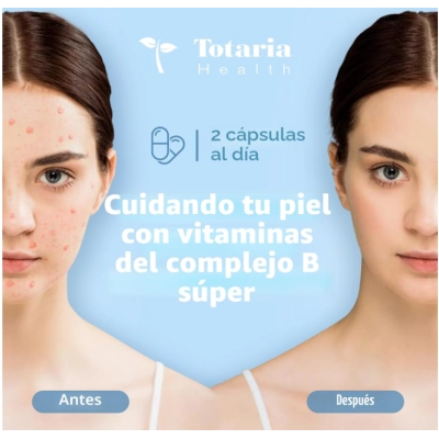 Complexo de Vitaminas B Plus 13 em 1, Energia, Nervos, Imunidade, 120 Capsulas, Totaria Health