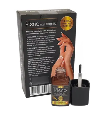 Pleno Nail Fragility, Fortalecedora antifúngica, 10Ml, alquimia