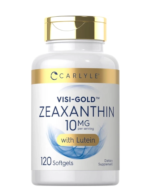 Zeaxantina 10mg, 120 Cápsulas, Carlyle
