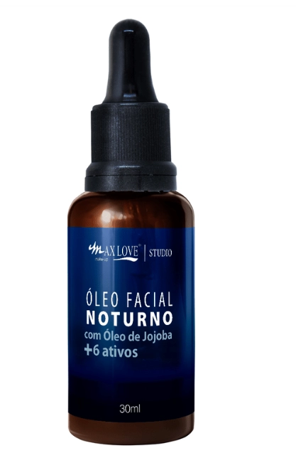 Óleo Facial Noturno, 30ml, Max Love