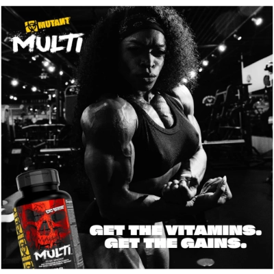 Multi Multivitamínico para Atletas, 60 Comprimidos, Mutant