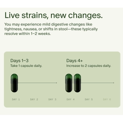 DS-01 Daily Synbiotic, Simbiótico Diário, Prebiótico e Probiótico, 60 Cápsulas Vaganas, Seed 