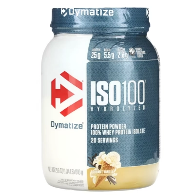  ISO100 Proteína Isolada do Soro do Leite 100%, Sabores, Dymatize