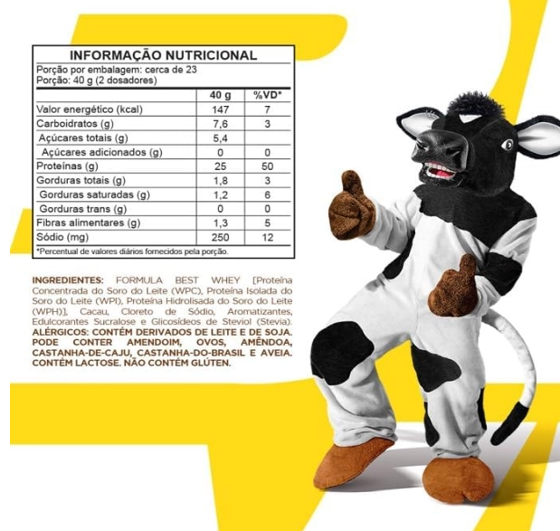Best Whey, 900g, Sabor Achocolatado Toddy, Atlhetica Nutrition