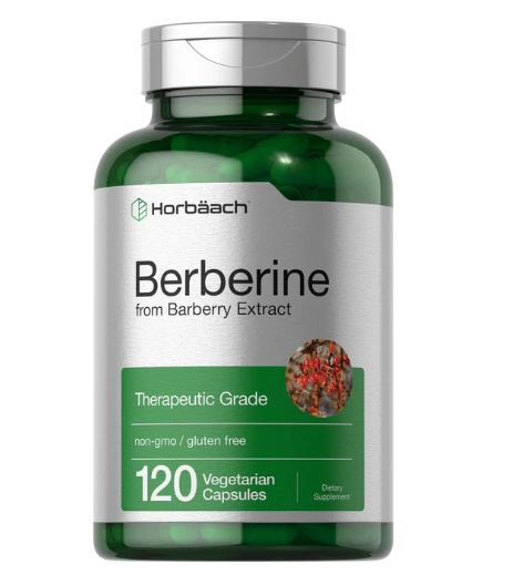 Berberina 500mg, Extrato de Bérberis, 120 Cápsulas, Horbaach