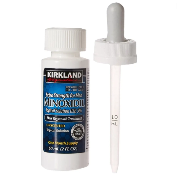 Minoxidil, Tratamento Capilar (Barba e Cabelo), 60ml, Kirkland