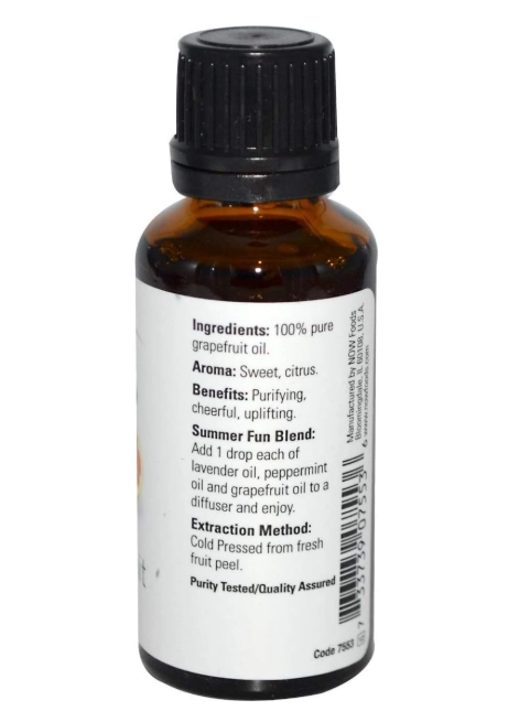 Óleos Essenciais, Aromaterapia com Fragrâncias Variadas. 30ml, Now