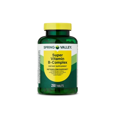 Super Vitamin B-Complex, 250 tablets, Spring Valley