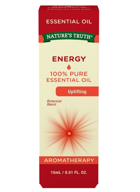 Óleo Essencial Energy Aromatherapy, 15ml, Nature's Truth