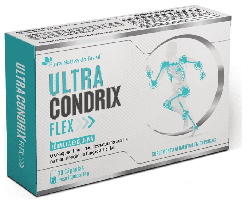 Ultra Condrix, Colágeno tipo II, 30 Cápsulas, Flora Nativa