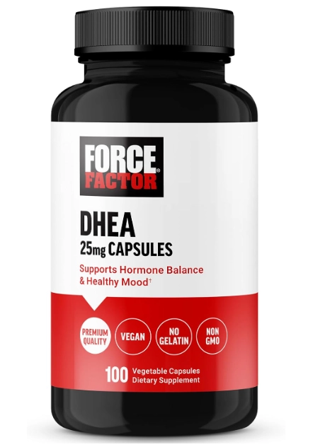 Dhea 25mg, 100 cápsulas, Force Factor