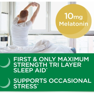 Melatonina Sleep 3, 10mg, 56 Tabletes, Nature’s Bounty