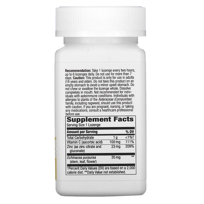 Zinco, 23mg, 60 pastilhas, aroma de frutas silvestres, Nature's Way