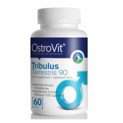 Tribulus Terrestris 90, Desempenho Masculino, 60 Comprimidos, OstroVit