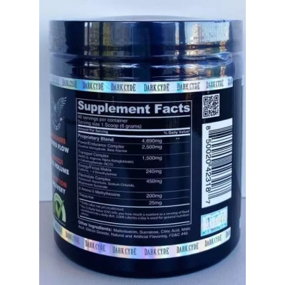 Phenom Pré-Treino, 180g Sabor Fruit Punch, Dark Cyde