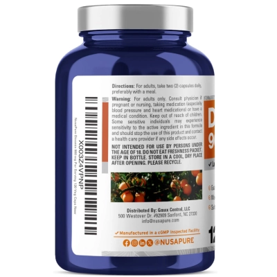 Diosmin 900mg, Diosmina, 120 Cápsulas, NusaPure