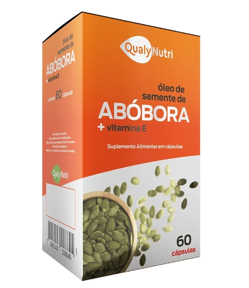 Óleo de Abóbora, 60 Cápsulas, QualyNutri