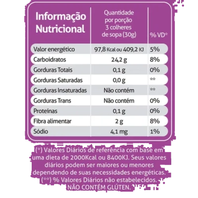 Farinha De Cará Roxa , 200G, Terramazonia