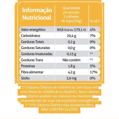 Farinha de Casca de Maracujá, 200G, Terramazonia