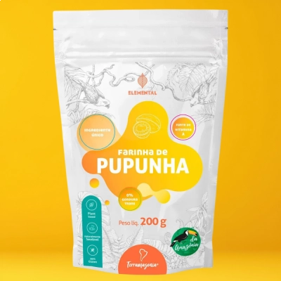 Farinha de Pupunha, 200G, Terramazonia