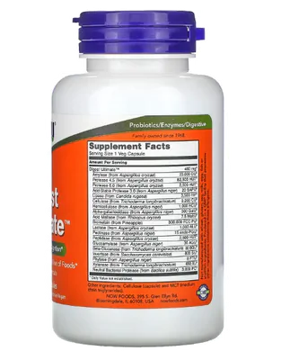 Digest Ultimate, Enzimas Digestivas, 120 Cápsulas, Now