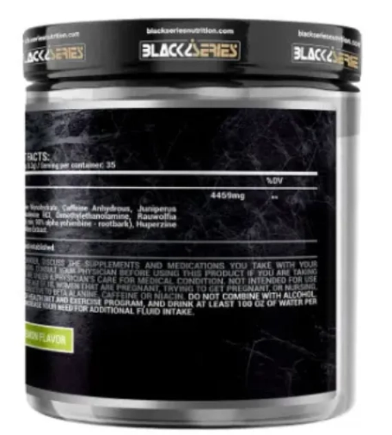 Pré Treino Riot, Sabor Limão, 225g, Black Series