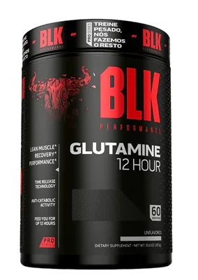 Glutamina 12 Hour, 300g, BLK Performance