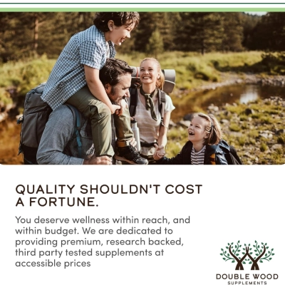 Lithium Orotate 5mg, Humor, Estresse e Equilíbrio Emocional, 210 Cápsulas, Double Wood