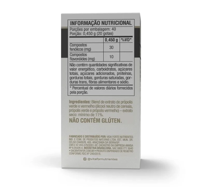 Própolis Líquido, 20ml, Vitafor