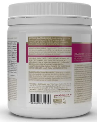 Colágeno Colagentek, 300g, Sabor Abacaxi, Vitafor