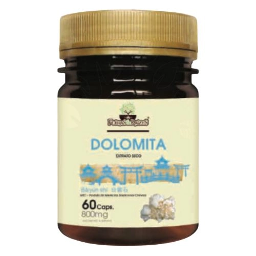 Dolomita, 60 Capsulas, Folhas e Raízes
