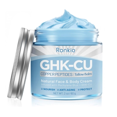 GHK-Cu Peptídeo em Creme, 60g, RONKIE GHK-Cu Peptídeo em Creme, 60g, RONKIE