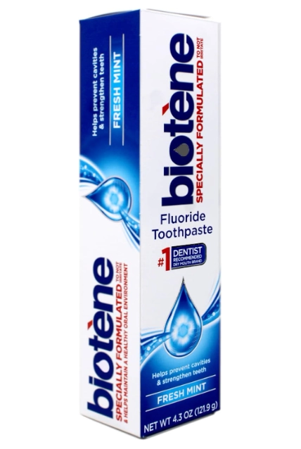Creme Dental Biotene, Fresh Mint Original, 121,9g, GSK