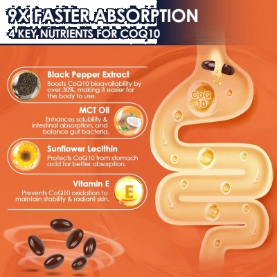 Ubiquinol CoQ10 200mg com PQQ, Cúrcuma – 120 Cápsulas - Nature Target