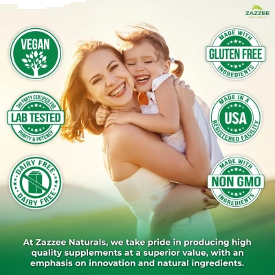 Myo-Inositol 2000mg, Hormonal, Metabolismo e Qualidade de Vida, 120 Cápsulas, Zazzee